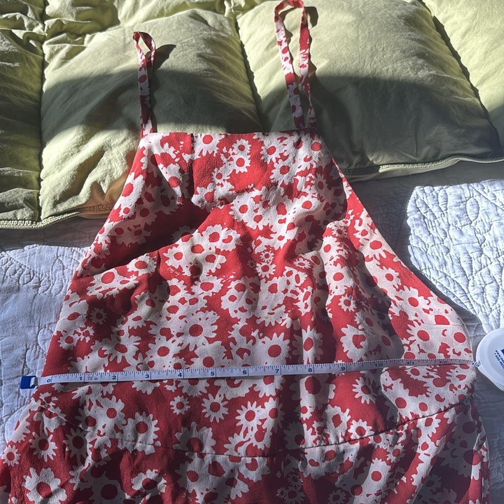 Realisation Par Silk Orange Floral dress. - Picture 11 of 16